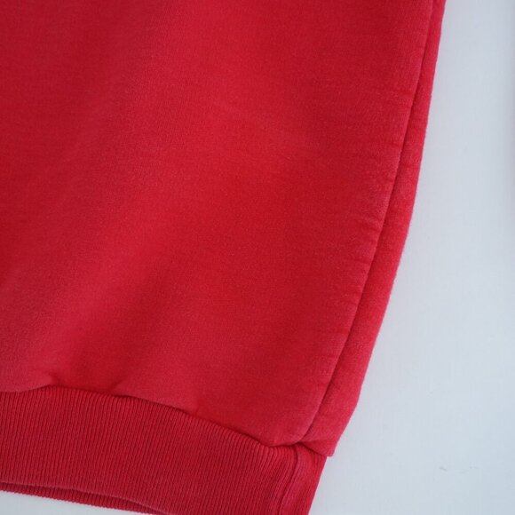 Vintage Northern Reflections Red Navy 100% Cotton Crewneck Varsity Sweater XL - Picture 5 of 10